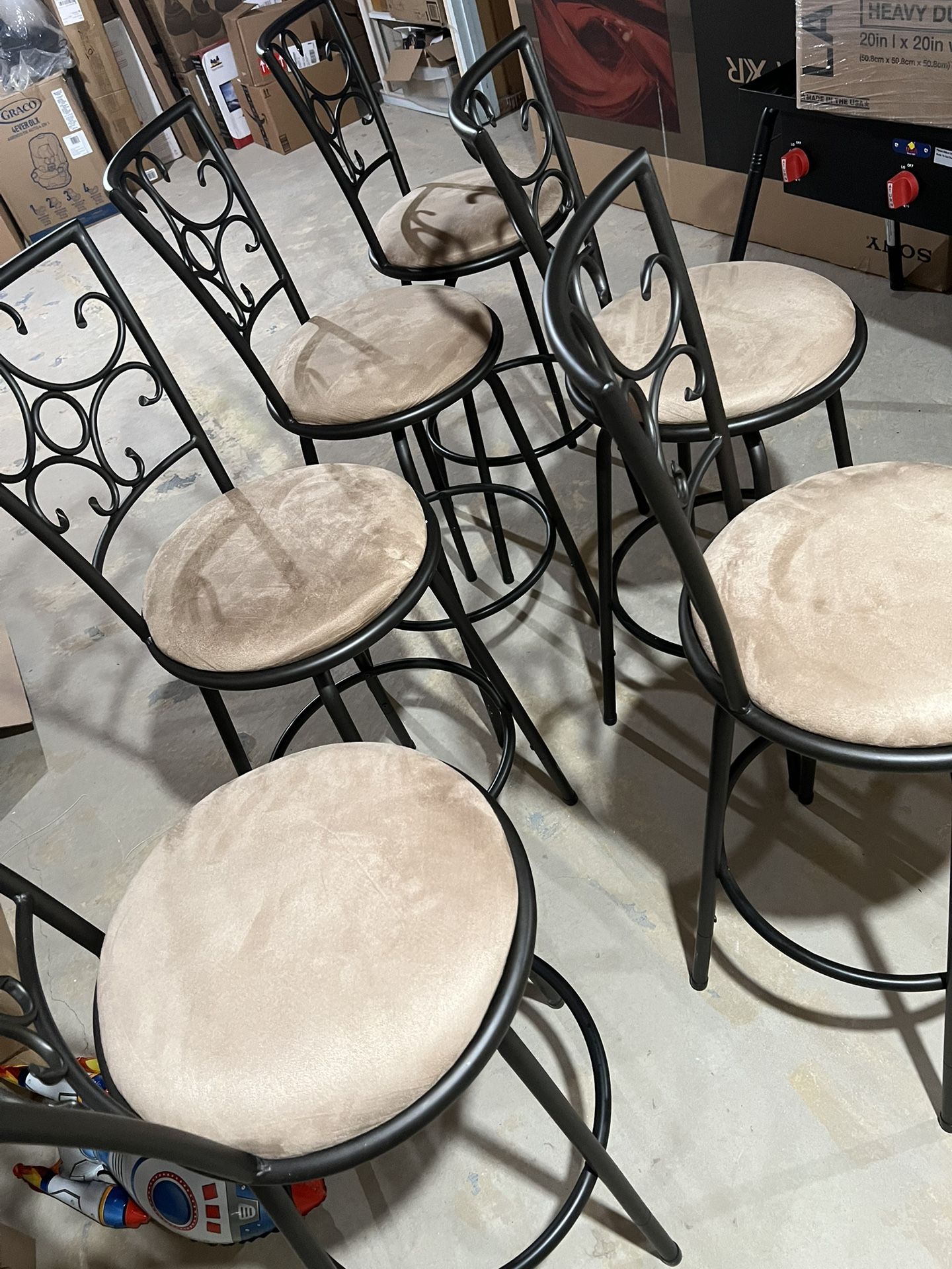 Bar Stools - Set Of 6