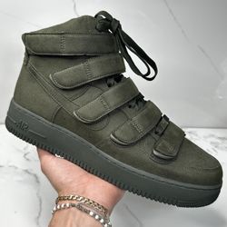 Nike Billie Eilish x Air Force 1 High Drake Green Suede (Size 12 Men’s)
