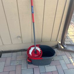 O-Cedar Spin Mop and Bucket