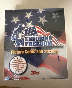 Topps enduring freedom sealed, 24 pack brand new
