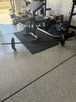 Weight bar with 50 pounds