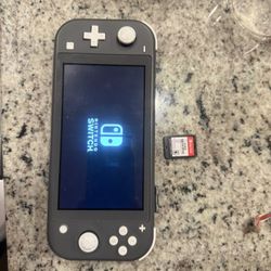 Nintendo Switch lite And 1 Game Super Smash Bros 