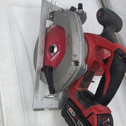 Milwaukee 2630-20 M18 6-1/2" Circular Saw  Battery 5Ah