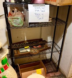 Steel Open 4-Shelf Bookcase