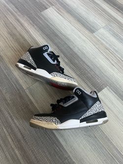 Air Jordan Black Cement 3 Size 8