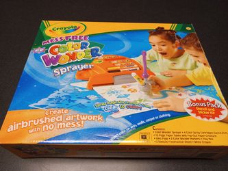 Crayola Mess Free Color Wonder Sprayer