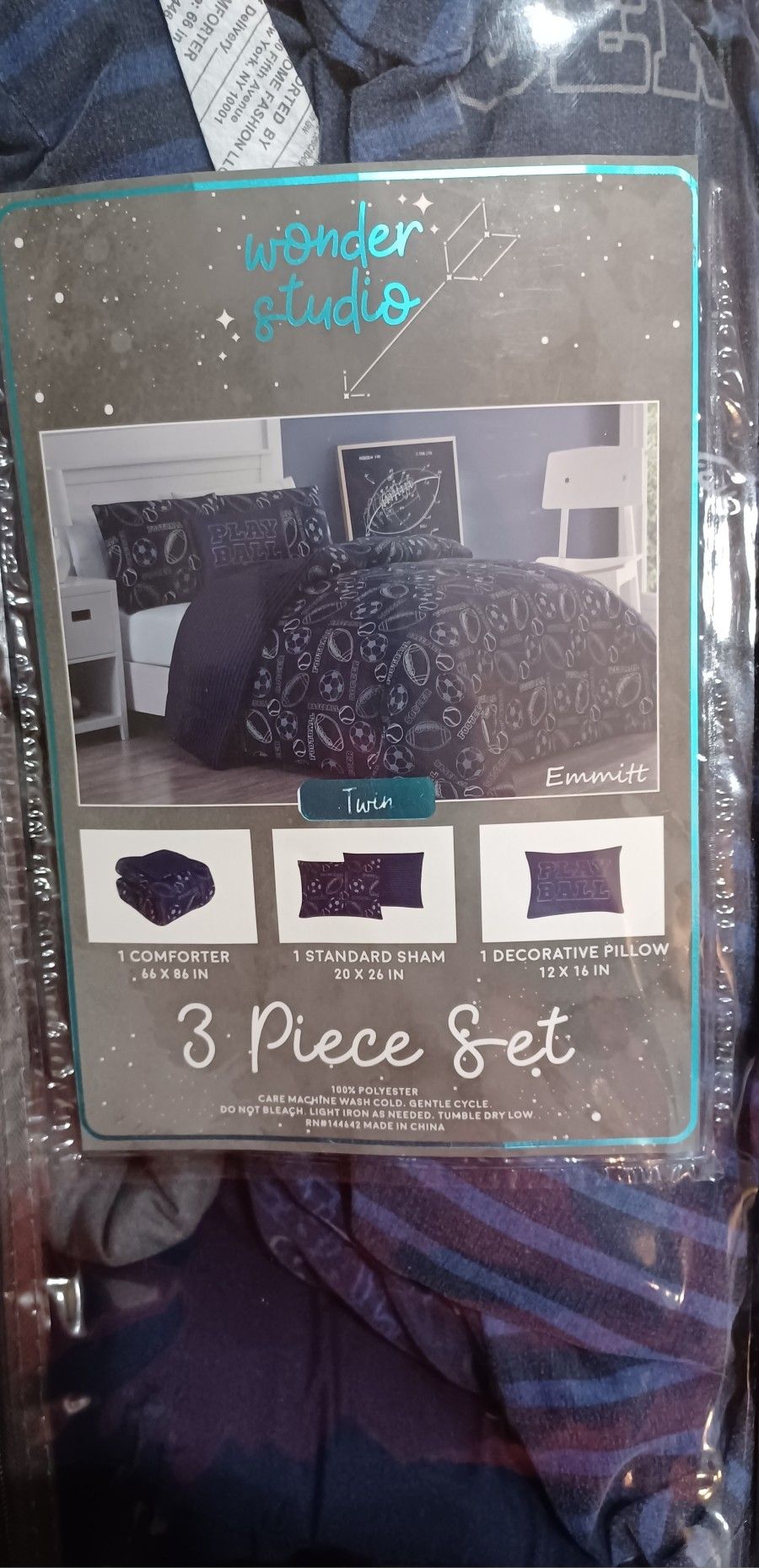 Sport Theme 6 Piece Comfort Twin Set $15