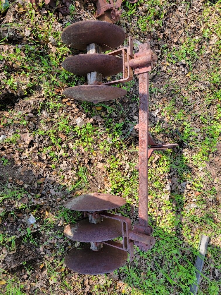 Small Antique Tractor Discs