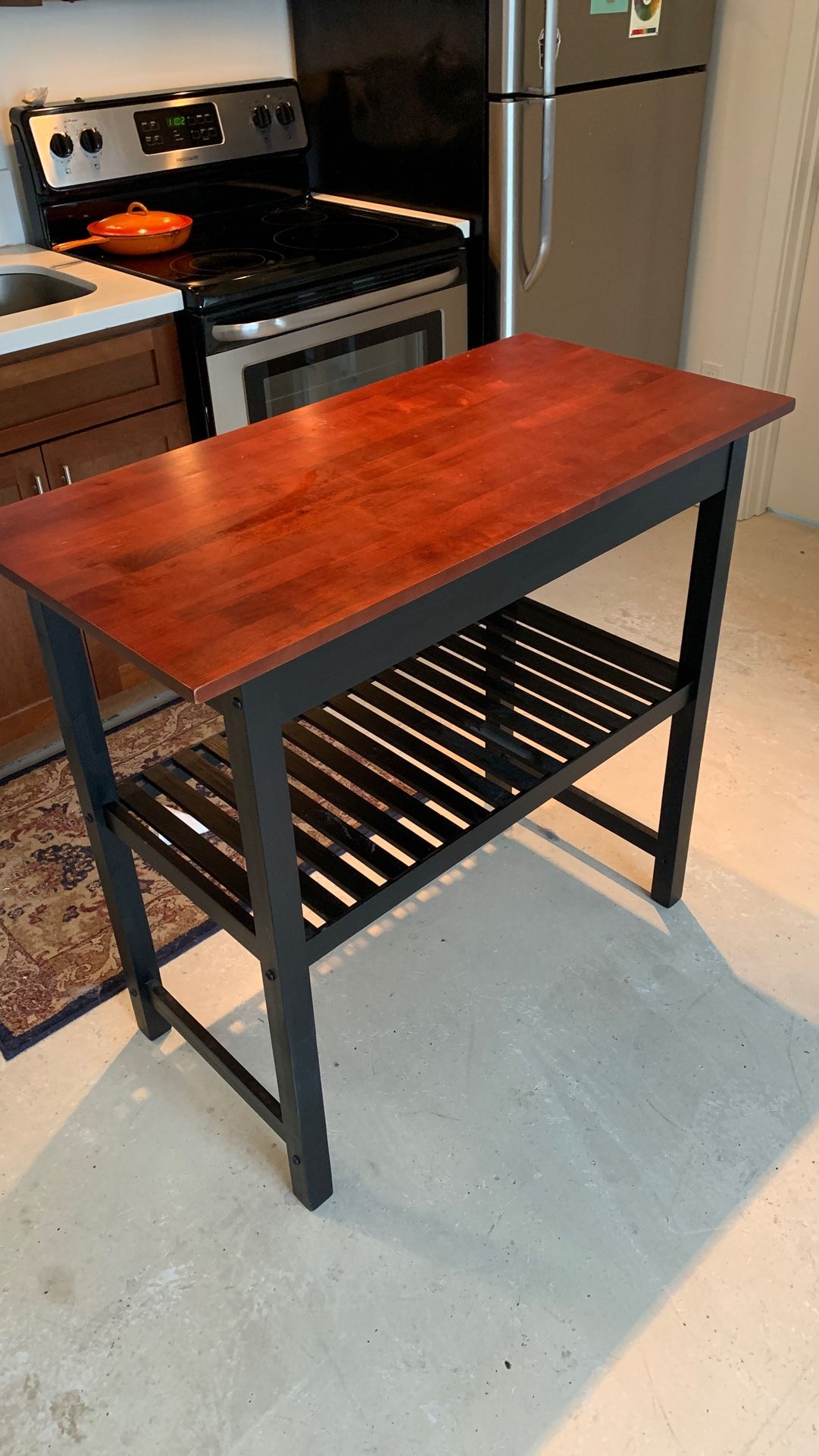 Kitchen island table