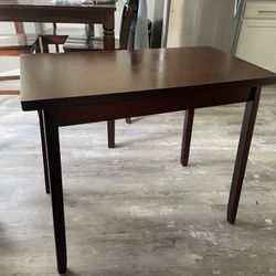 Extendable Table With Hidden Compartment