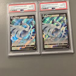 2023 Pokemon Swsh Bps Lugia V Crz S/c Unown V/lugia V