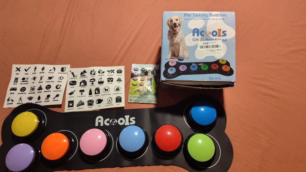 Acools Pet Buttons for Communication