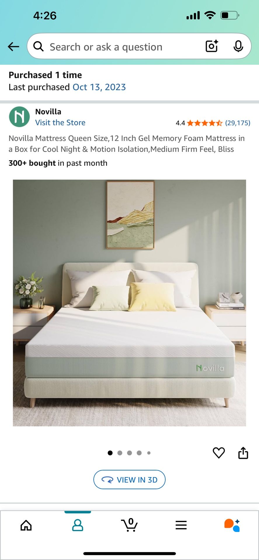 Organic Super Comfy Queen Mattress And Frame Purchased 10/2023