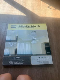 Hubbell RACO Ceiling Fan Kit 18.124-in W x 18.5-in L White PVC Whole Ceiling Medallion