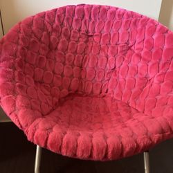 Pink Saucer Chair