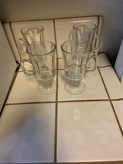 Cappuccino cups, set of 4.