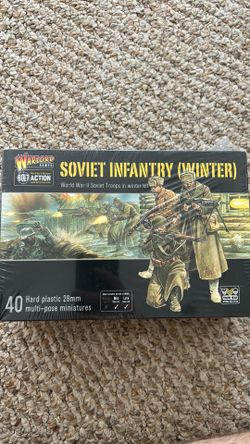 WarLord - WWII Soviet Infantry(Winter) miniature kit