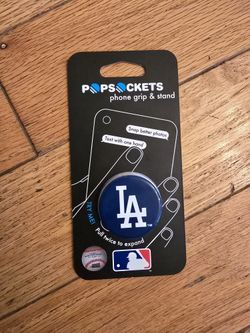 NEW MLB LA DODGERS PopSockets PopGrip Phone Grip & Stand