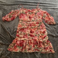 Women’s Pink Floral Dress