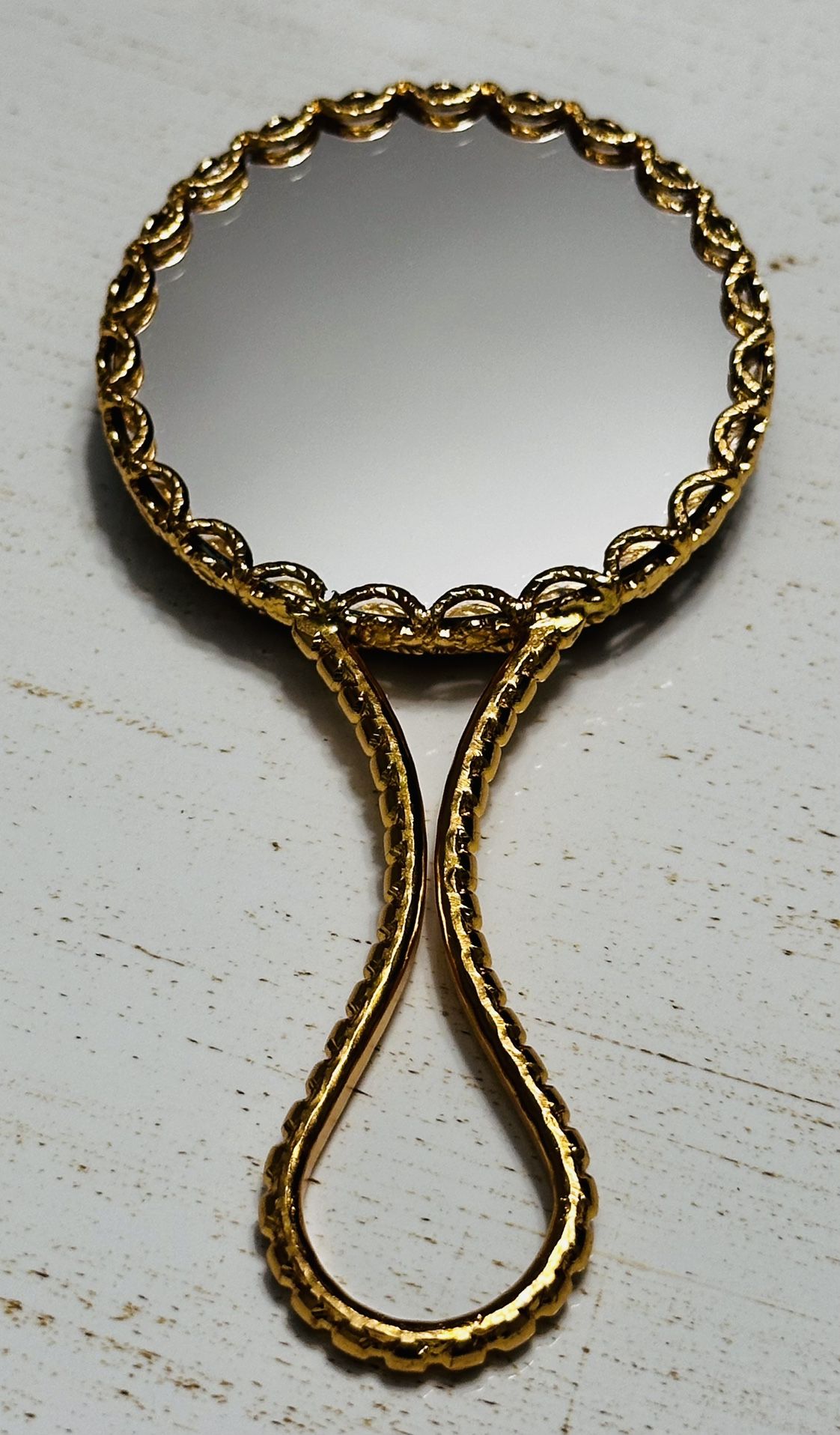 Limoges Hand Held Mirror