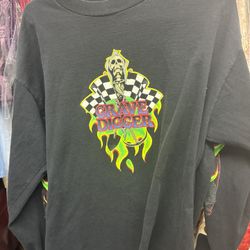 Vintage 90s Gravedigger Long sleeve T-shirt 