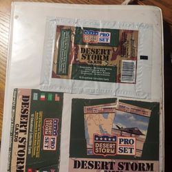 1991 Desert Storm Pro Set Cards