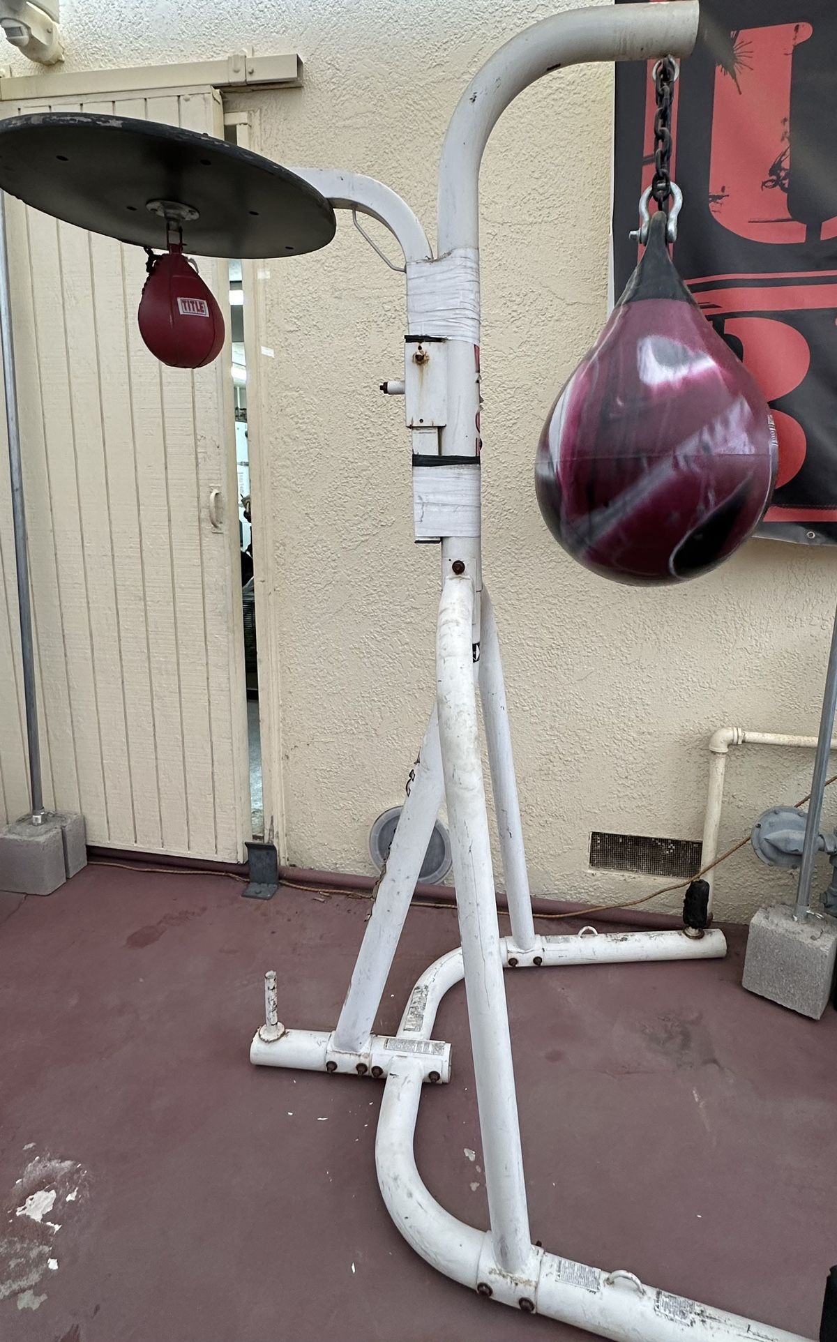 Aqua Punching Bag With Speed Bag