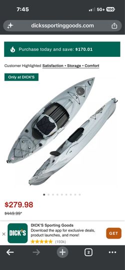 Kayak Grey