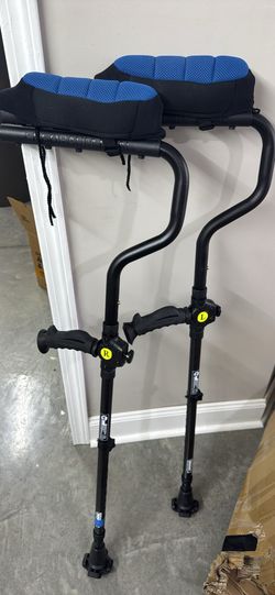 Ergobaum Dual Underarm Crutches for Adults