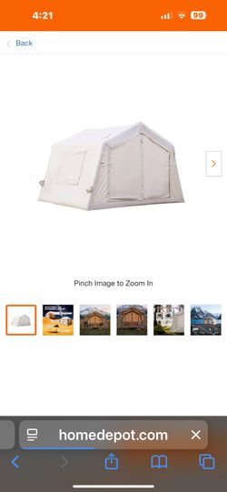 Inflatable Tent (read description before messaging me)