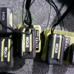 Ryobi Batterys