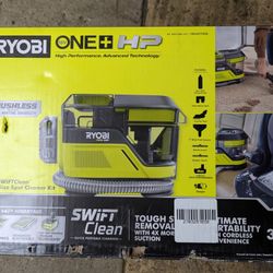Ryobi 18v Brushless SwiftClean Mid Size Spot Cleaner Kit