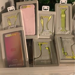 iPhone Cases, Earbuds, Apple Watch Bands 