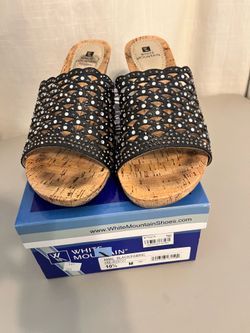 Black diamond sandals