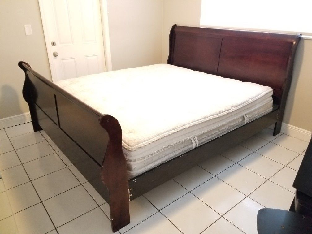 CAMA KING CON COLCHON