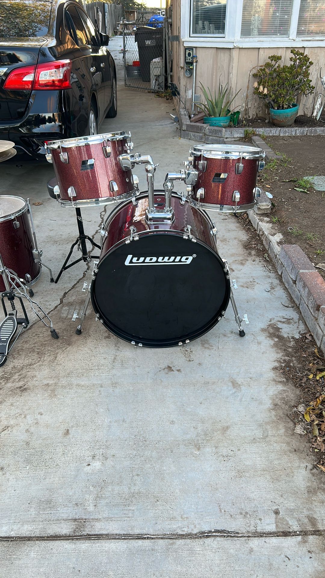ludwig drum set 