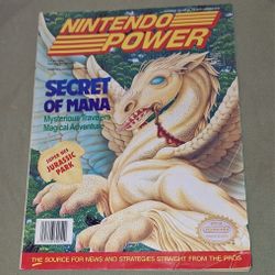 Nintendo Power Magazine, November 1993 Volume #54 W/Poster & Power Trading Cards