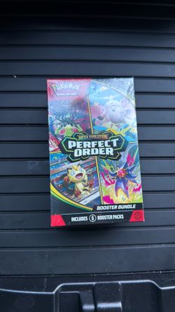 Mega evolution Perfect order booster bundle