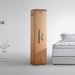 *QUEEN 12-INCH HYBRID MATTRESS – HEALNAP EURO TOP (MEMORY FOAM + POCKET SPRINGS)**
**BRAND NEW AND SEALED**