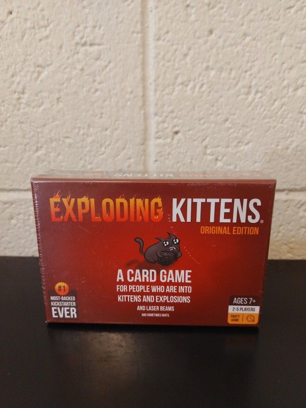 Exploding Kittens Card Game Original Edition - SEALED