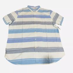 Old Navy Sz XXL Men Short Sleeve Button Down Collared Shirt