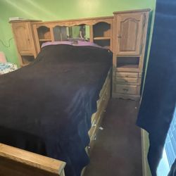 Full/queen Platform Bed