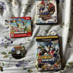 Sonic Riders/sonic Adventure 2! / Wii System