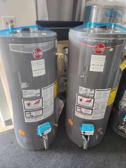 New water heaters on sale