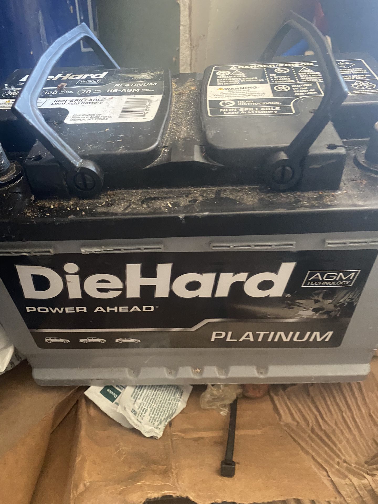 DieHard Battery  AGM