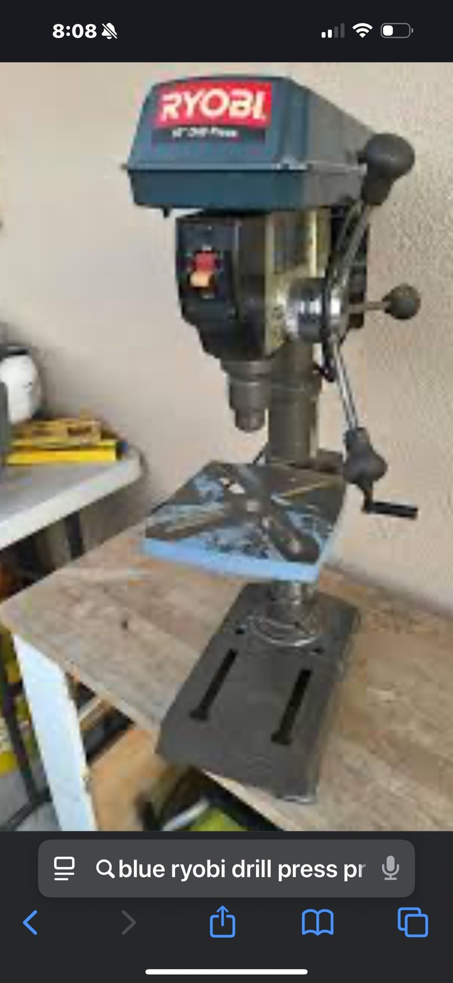 Ryobi Drill Press