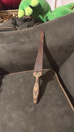 Antique civil war Era H & C Disston Bread Knife Saw