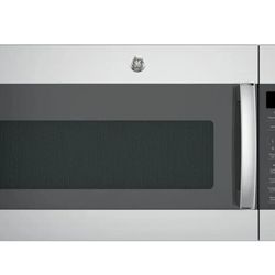 New GE JVM7195SKSS 1.9-cu.-ft. Stainless Over-the-Range Microwave – Never Installed