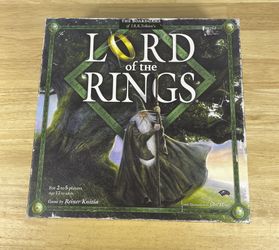 Lord of the Rings LOTR Board Game 2000 Reiner Knizia Wizards of the Coast 100% Complete!