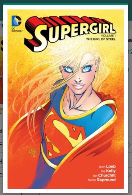 Supergirl Vol. 1: The Girl of Steel mint condition 